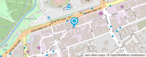 מפת הגעה אל עו"ד צוקר יצחק