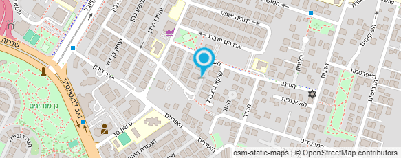 מפת הגעה אל עו"ד בר-יוסף אבידור