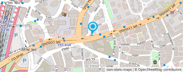 מפת הגעה אל עו"ד אברהם דב ורבנר