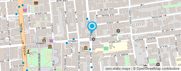 מפת הגעה אל עו"ד עמוס אוהד