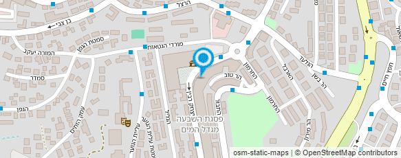 מפת הגעה אל פיצה האט