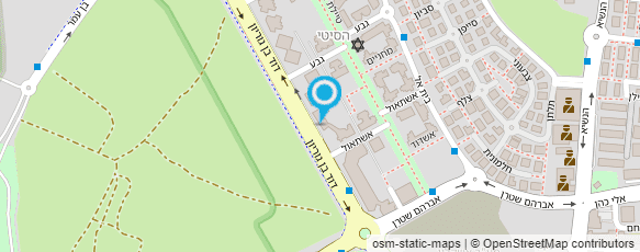 מפת הגעה אל עו"ד שמעון בן דוד