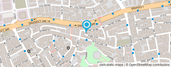 מפת הגעה אל דינה ברבר