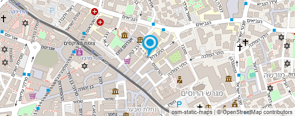 מפת הגעה אל עו"ד חנן ג'בסקי