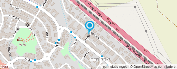 מפת הגעה אל שליחויות מהיום להיום