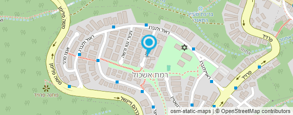 מפת הגעה אל דנה טרוס - סדנאות תיאטרון