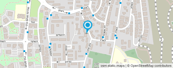 מפת הגעה אל בן דוד חומרי בניין