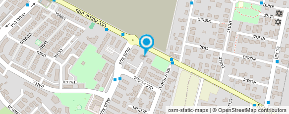 מפת הגעה אל עו"ד רחמים כלילי