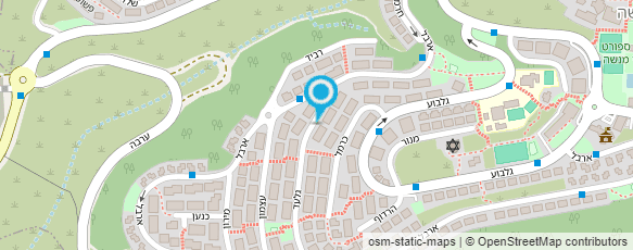 מפת הגעה אל ניצן גבאי משען