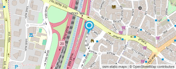 מפת הגעה אל ברלינגטון אינגליש