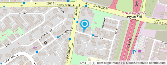 מפת הגעה אל עו"ד אופיר בר