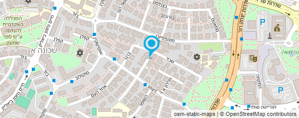 מפת הגעה אל מספרת אבישי