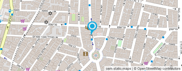 מפת הגעה אל אביחי לוי מיזוג אוויר תל אביב