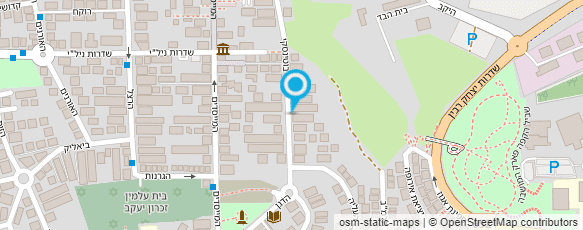 מפת הגעה אל גן אסנת