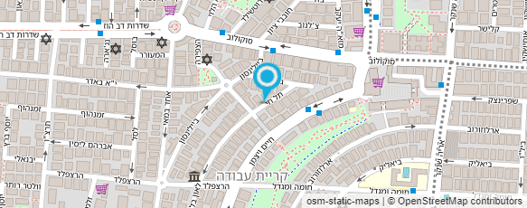 מפת הגעה אל רע מאיר - לימוד סקסופון