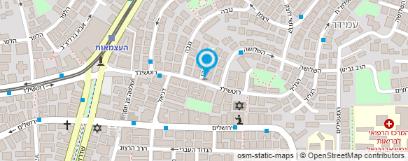 מפת הגעה אל עו"ד פלד נורית