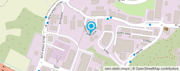 מפת הגעה אל קליבר מוסך ומרכז שירות לרכב