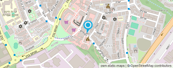 מפת הגעה אל תמר אדריכלות והנגשה