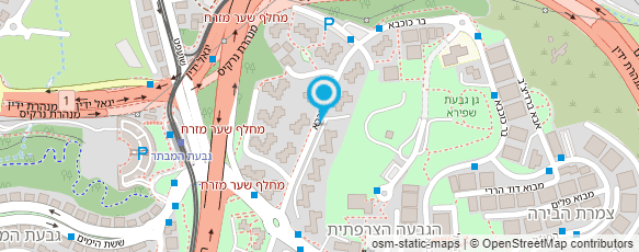 מפת הגעה אל א ג צבעים