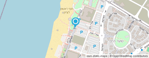 מפת הגעה אל קיבוץ אירועים על הים