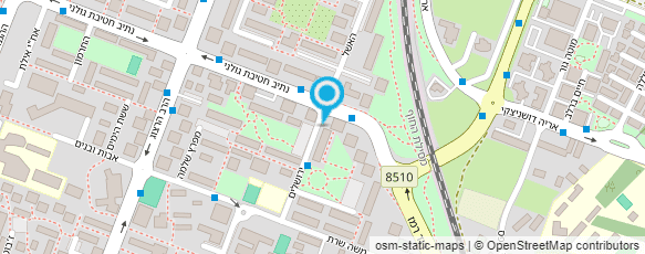 מפת הגעה אל ולנטינה - בית ספר למקצועות היופי