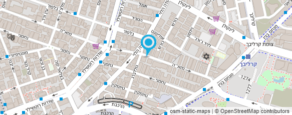 מפת הגעה אל עו"ד פרץ מתן