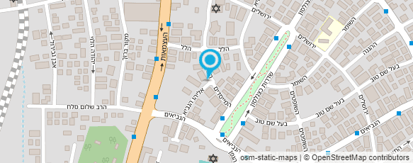 מפת הגעה אל המשפחתון של נועה