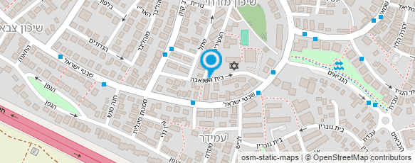 מפת הגעה אל זכאים