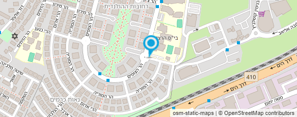 מפת הגעה אל בית הספר לג'ודו תחרותי