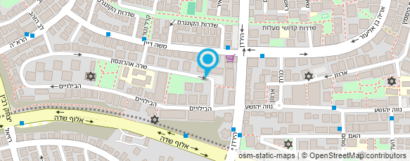 מפת הגעה אל עו"ד ששון נתנאל ששון