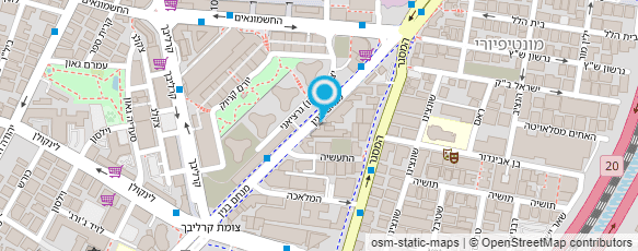 מפת הגעה אל עו"ד גולדשטיין נדב