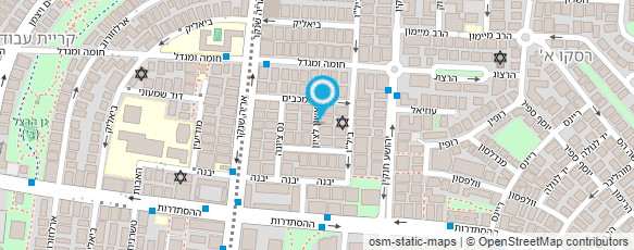 מפת הגעה אל עו"ד עזריה בני