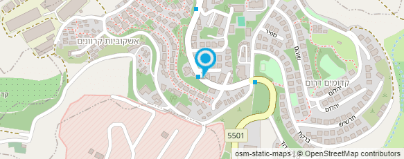 מפת הגעה אל הסנה חומוס בר כנעני