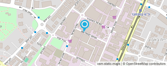 מפת הגעה אל דואר ישראל- מסירת דואר מפת הגעה אל דואר ישראל- מסירת דואר