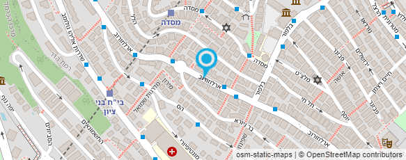 מפת הגעה אל דואר ישראל-מסירת דואר מפת הגעה אל דואר ישראל-מסירת דואר