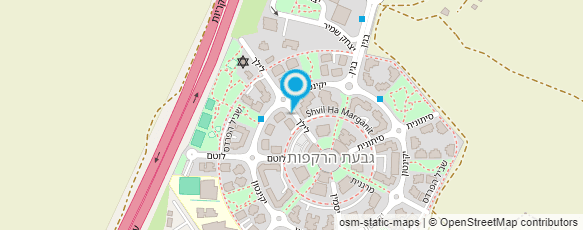 מפת הגעה אל דואר ישראל-מסירת דואר מפת הגעה אל דואר ישראל-מסירת דואר