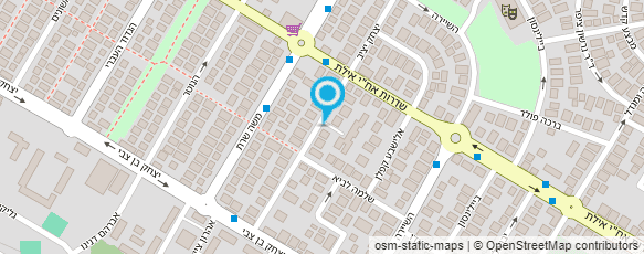 מפת הגעה אל עו"ד עדי חן קלביר