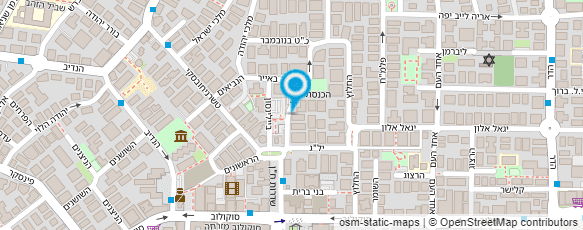 מפת הגעה אל עו"ד דרור משה בילבסקי