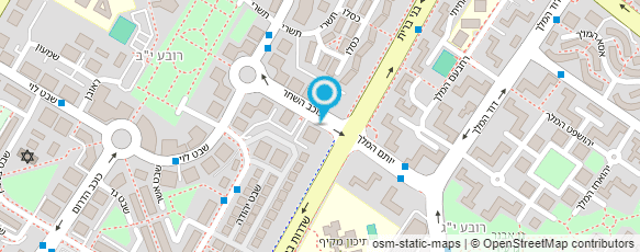 מפת הגעה אל Kz אדריכלות ועיצוב פנים