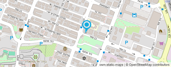 מפת הגעה אל עו"ד זברוב ולנטין