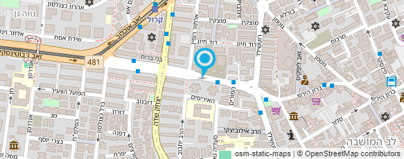 מפת הגעה אל דני בוברוב מאמן טניס שולחן