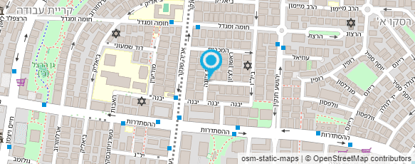 מפת הגעה אל עו"ד איליאייב גיטה