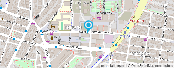 מפת הגעה אל עו"ד ביטן טליה