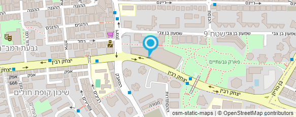 מפת הגעה אל דואר ישראל- מסירת דואר