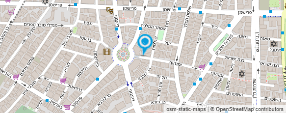 מפת הגעה אל עו"ד רובינזון אמנון