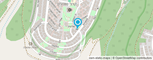 מפת הגעה אל מאפיית השומרון בע"מ