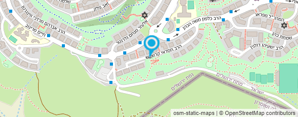 מפת הגעה אל עו"ד לוינגר אלינור