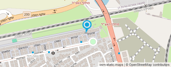 מפת הגעה אל עו"ד שטרית מוטי