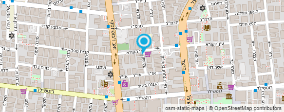 מפת הגעה אל המספרה הקסומה