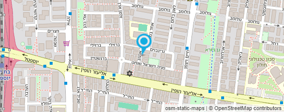 מפת הגעה אל אליהו - המורה לנהיגה שלי